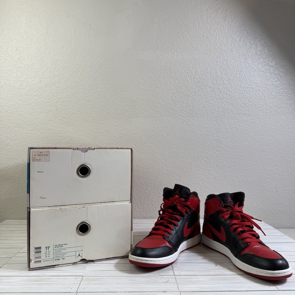 2009 Jordan 1 Retro High DMP Bulls Celtics Pack Men's 11.5 Only 1 Pair See Photo